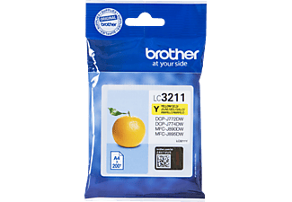 BROTHER LC3211Y - Tintenpatrone (Gelb)